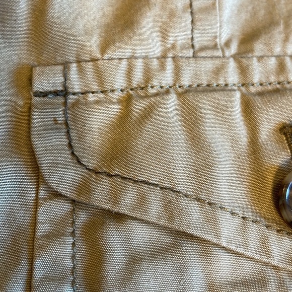 J. Crew Green Cropped Utility Jacket - Picture 7 of 7